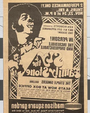 Sly And The Family Stone Sellersville